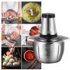Generic Electric 3L Multi Function Stainless Steel Kitchen Food Processor for Meat Vegetables Chopper Blender Grinder-52-01