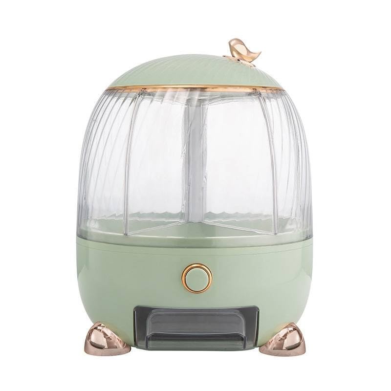Grain Dispenser, Grain and Rice Storage Container Kitchen, 360Â° Rotating Rice and Grain Dispenser, Cereal Dispenser, Rotating Dry Food Dispenser for Lentils, Small Beans, Barley, Millets
